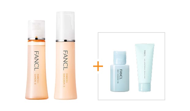 エンリッチプラス〈医薬部外品〉化粧液＆乳液 お試し 1ヵ月セット 