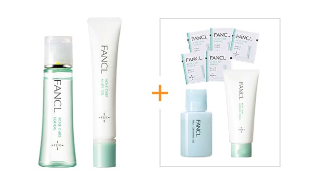 アクネケア〈医薬部外品〉化粧液＆乳液 お試し 1ヵ月セット