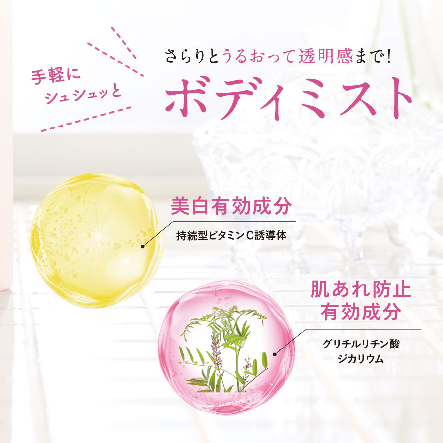 ボディミスト ブライトニング&カーミング＜医薬部外品＞