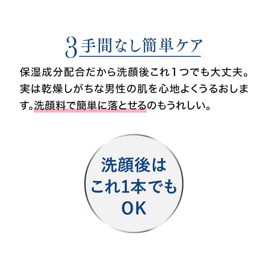 メン スキンケアUV（日やけ止め用ミルク）SPF40・PA+++