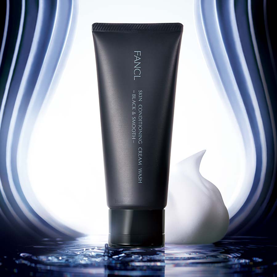 スキンコンディショニング洗顔＜ブラック＆スムース＞（クリーム状洗顔料）