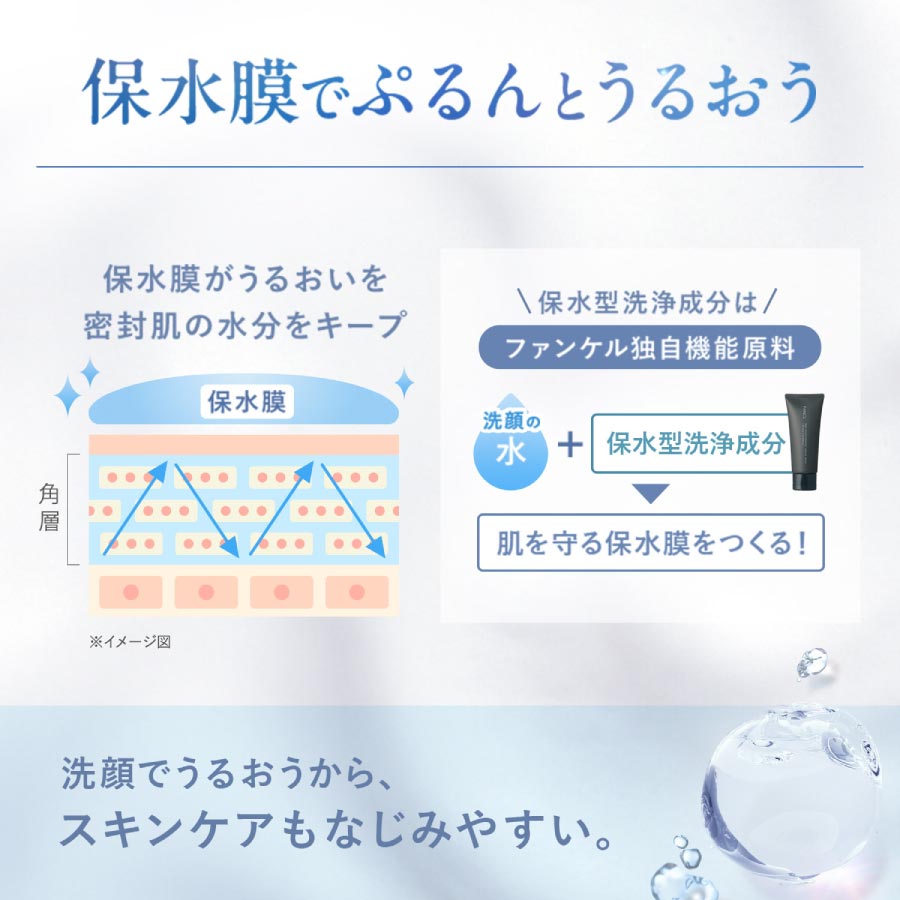 スキンコンディショニング洗顔＜ブラック＆スムース＞（クリーム状洗顔料）