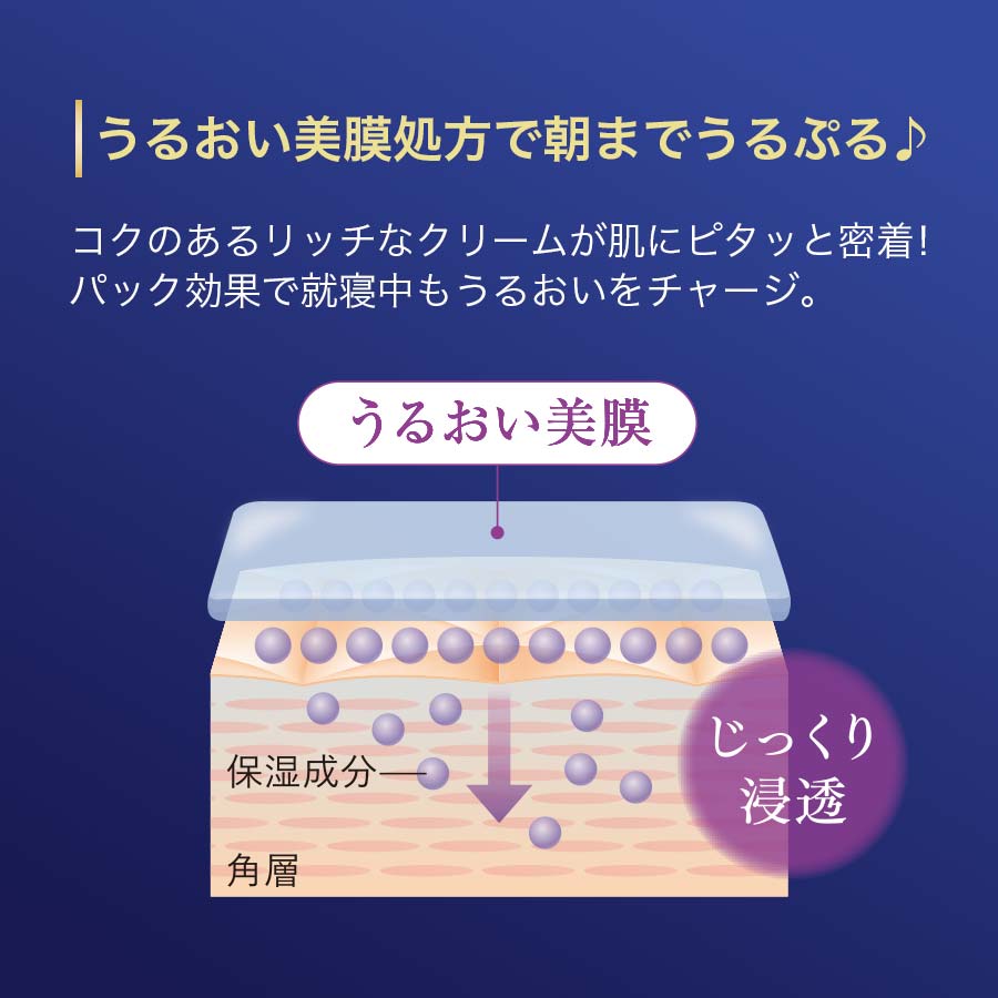 パワーシールド ナイトクリームパック