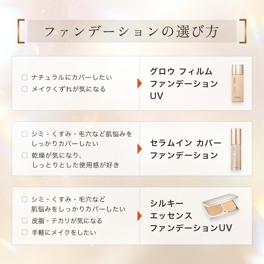 グロウフィルム ファンデーションUV (SPF30・PA+++)