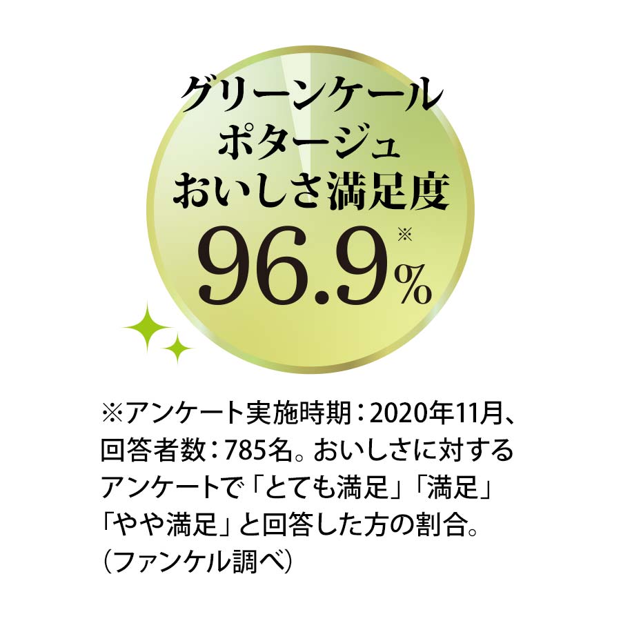 2種のケールポタージュセット