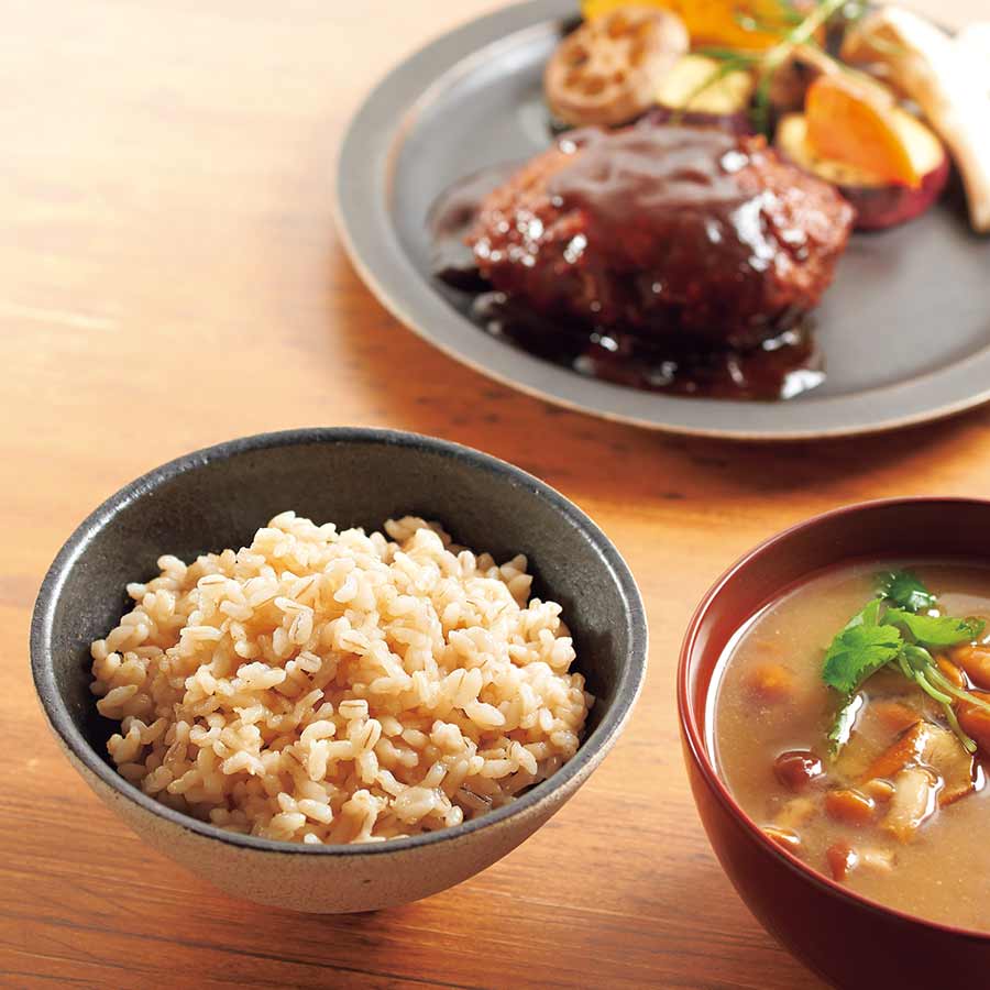 食後の血糖値や中性脂肪が気になる方のごはん
