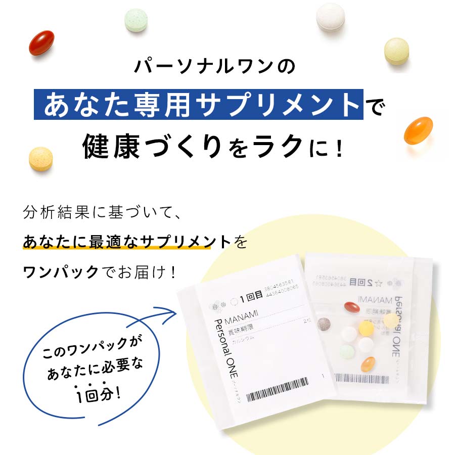パーソナルワン 基本栄養検査キット