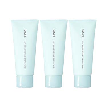 スキンコンディショニング洗顔（クリーム状洗顔料） 3本 10％OFF特別価格