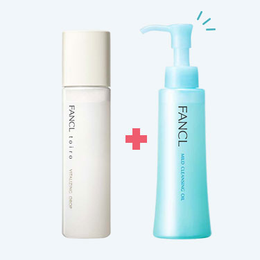 トイロ バイタライジングドロップ（化粧液）&マイルド クレンジングオイル 120mL 限定セット
