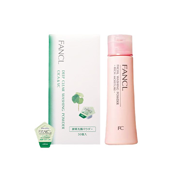 FANCL LAND限定 洗顔セット（ディープクリア洗顔パウダー CICA&VC・洗顔パウダー リッチモイスチャーセット）