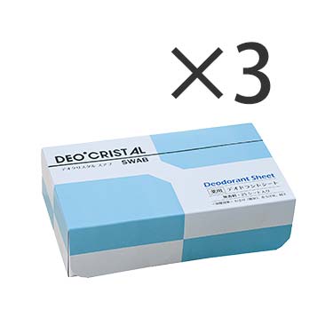 薬用 デオクリスタル スアブ＜医薬部外品＞ 25包×3箱