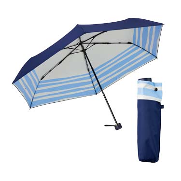 1級遮光折り畳み日傘（晴雨兼用） ネイビー