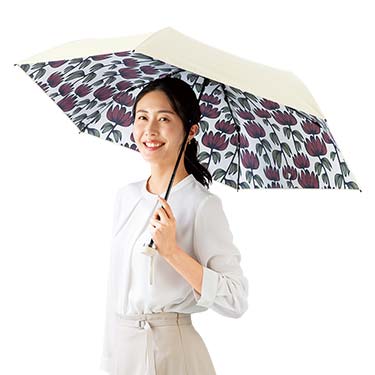 1級遮光 晴雨兼用折り畳み傘（ワイド）