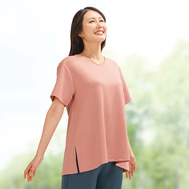 姿勢サポート美Tシャツ