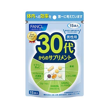 30代からのサプリメント 男性用 15袋入 