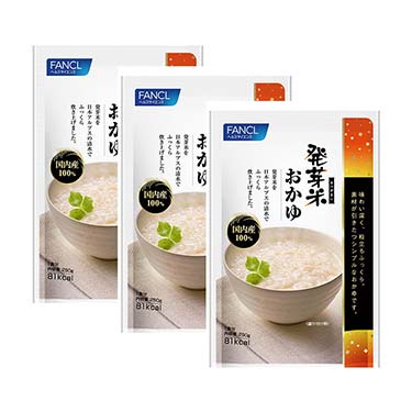 発芽米おかゆ 3袋（250ｇ×3袋）