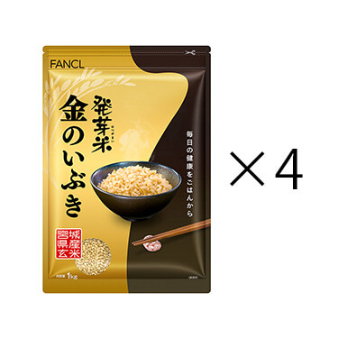 発芽米 金のいぶき 4kg（1kg×4袋）×1箱