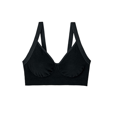 FANCL LAND限定 ナチュラルフィットブラ あたたかタイプ GM ブラック