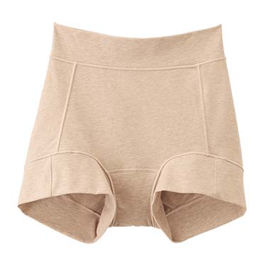 定期便VIPルーム限定 幸せの深々ショーツ（杢ベージュ） L