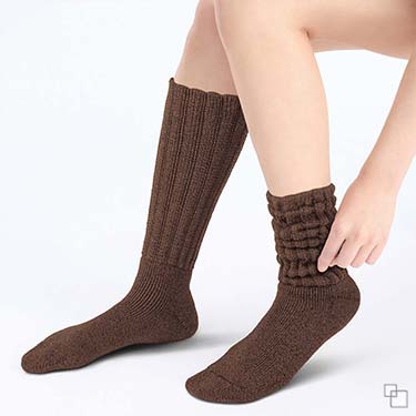 あたたか小町ソックス＋（プラス）