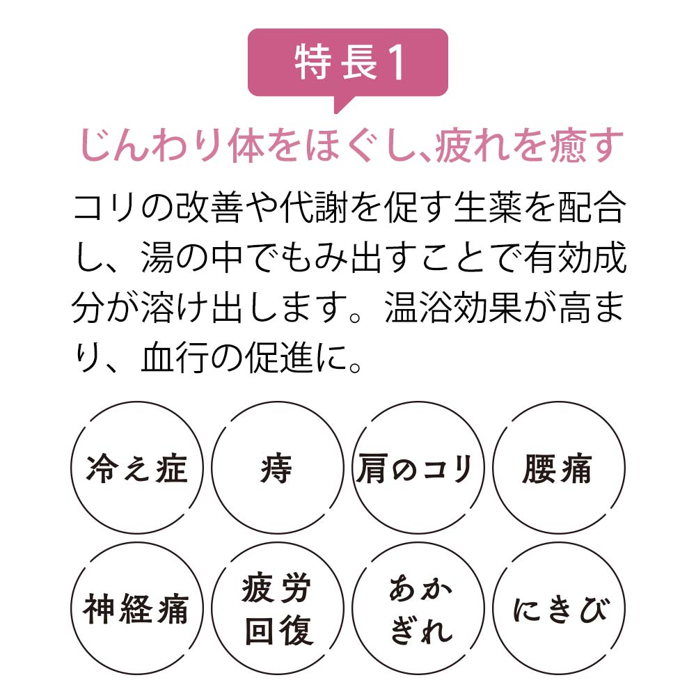 ＜松田医薬品＞薬用ハーブのもみだし入浴剤［医薬部外品］