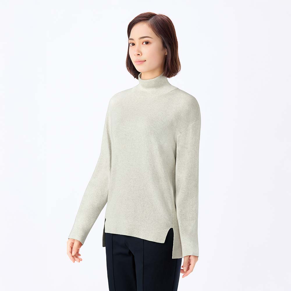 すっきり設計 コットンニット