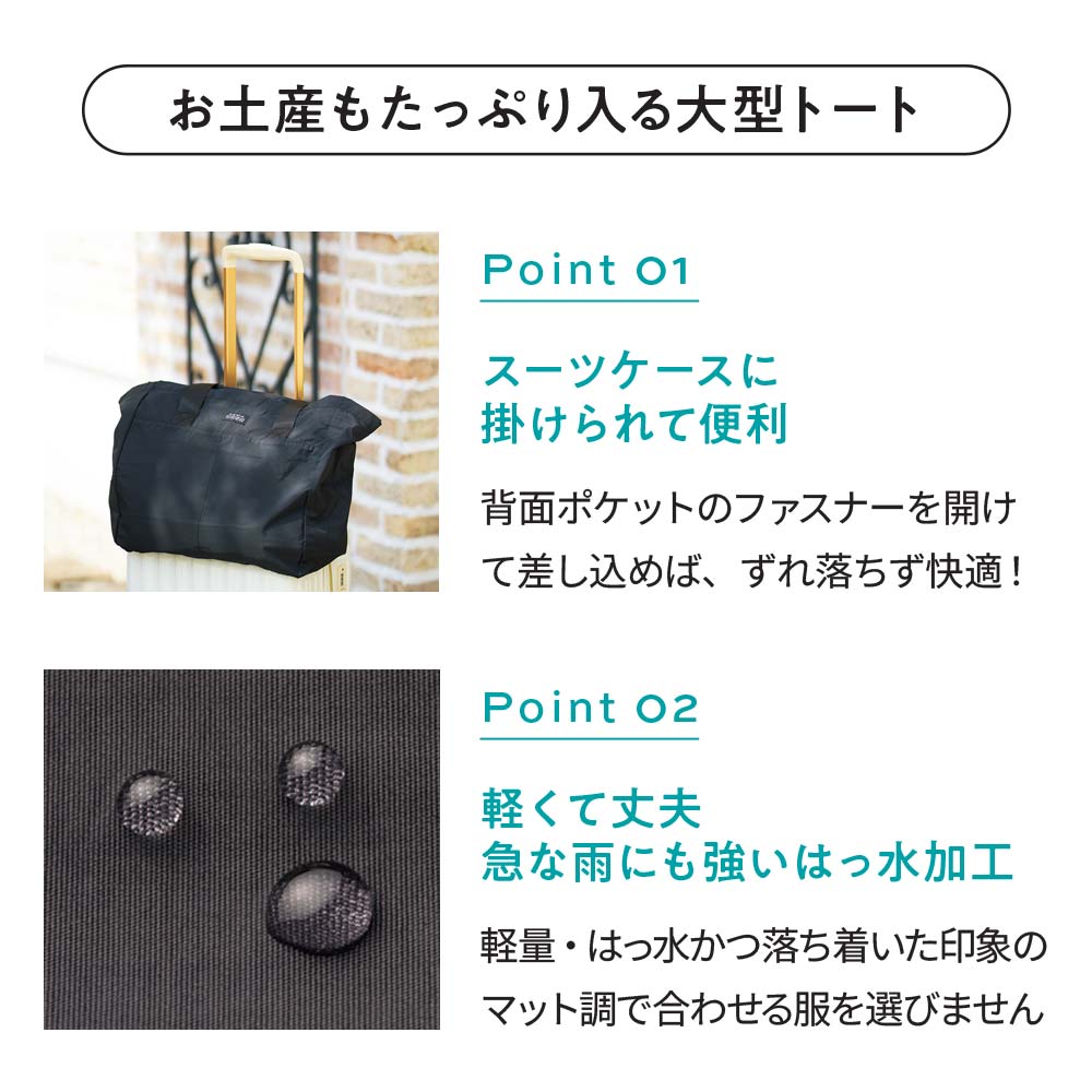 極軽ポケッタブルトート