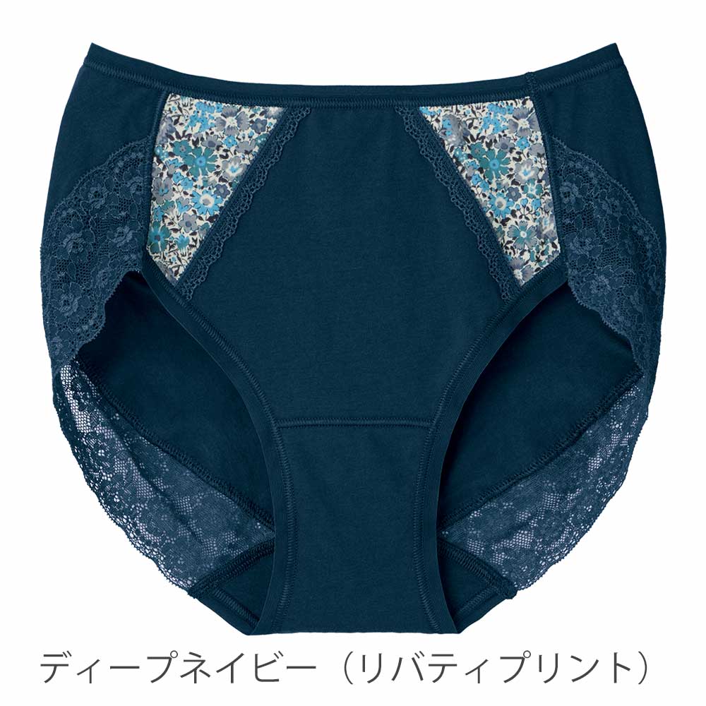 すっぽりレース（リバティプリント）