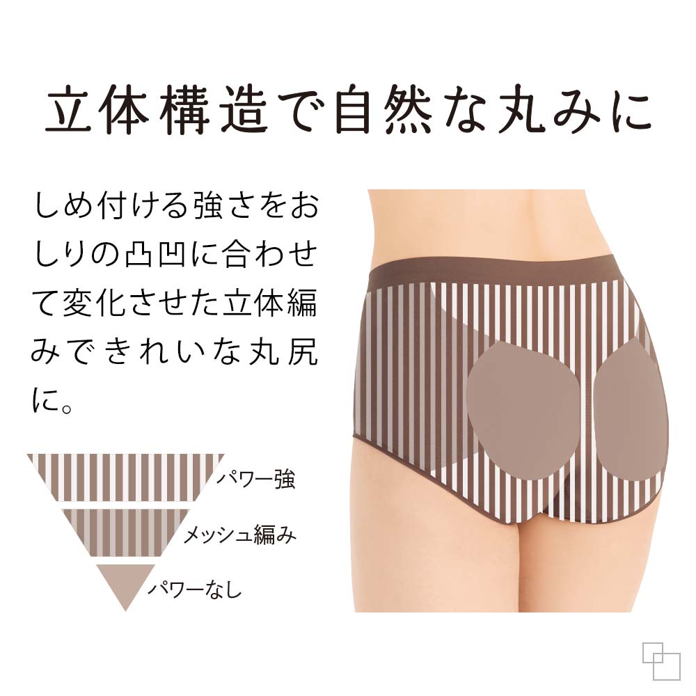 まるぴたすっきりショーツ 涼やかタイプ