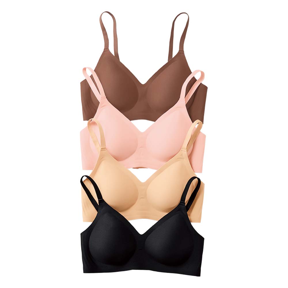 シームレスライトブラ 4色セット