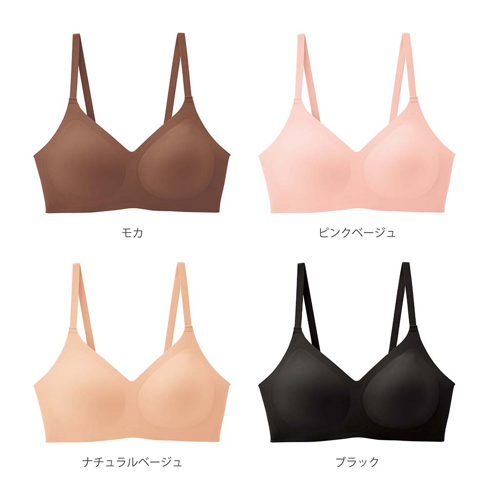 シームレスライトブラ 4色セット