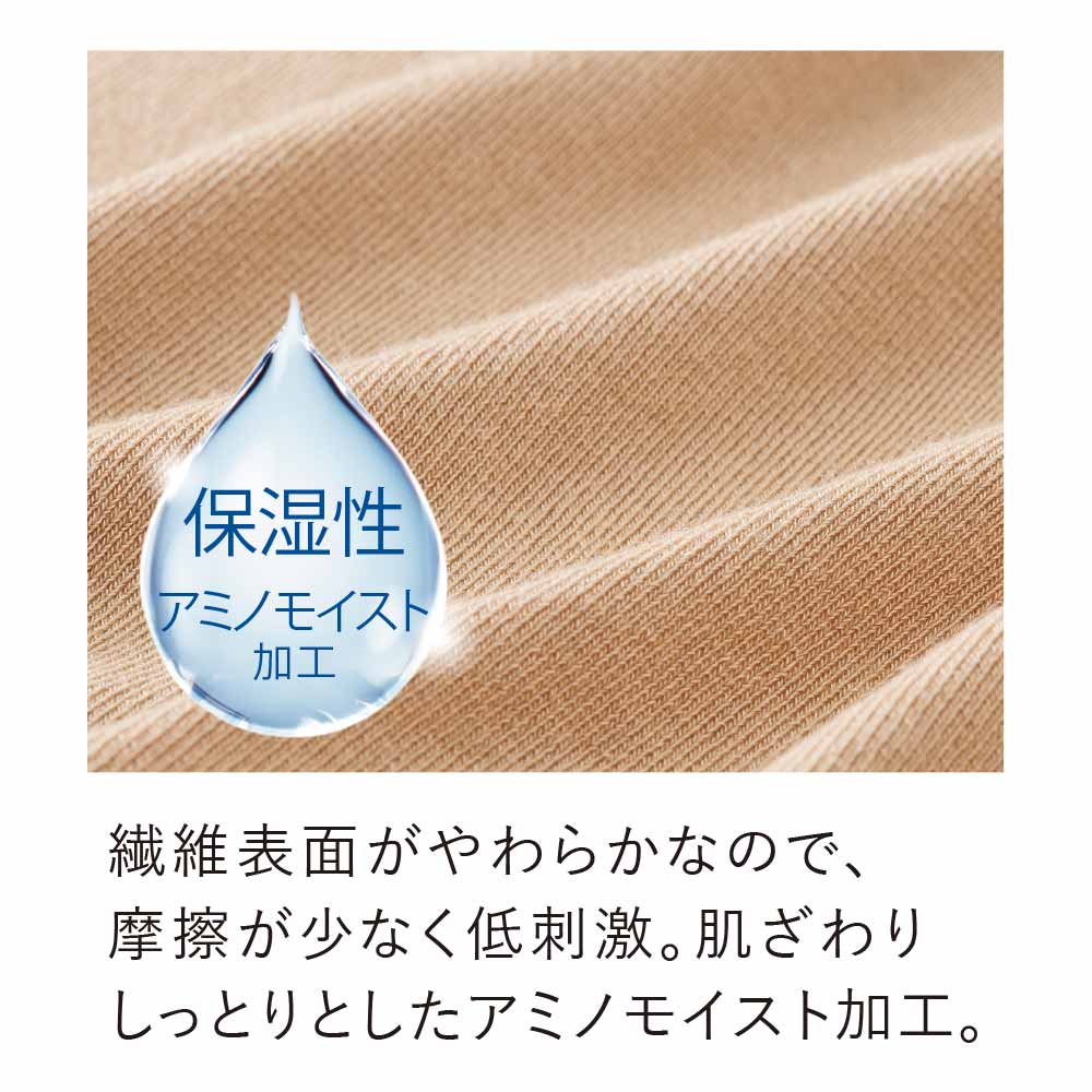 ソフトフィットウォーム 5分袖（保湿付）