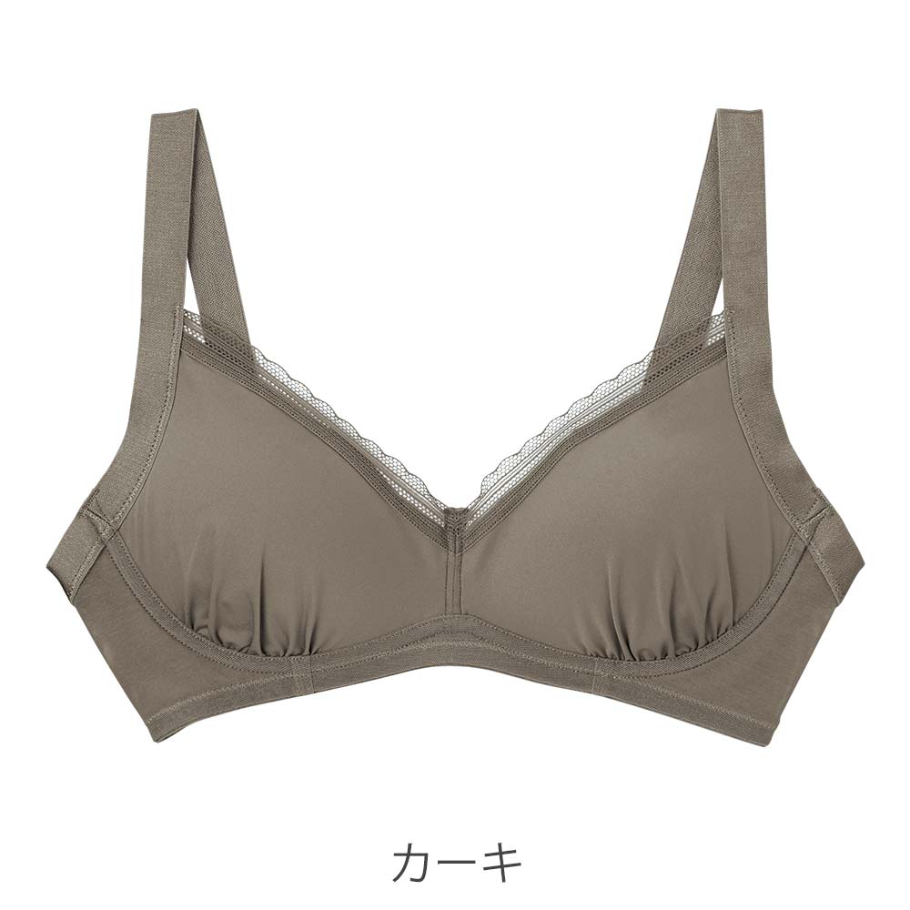 きちんとさんのノンワイヤーブラ ムレしらず