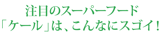 例えば「搾りたてケール青汁（冷凍）」ならコップ1杯でこれだけの栄養！