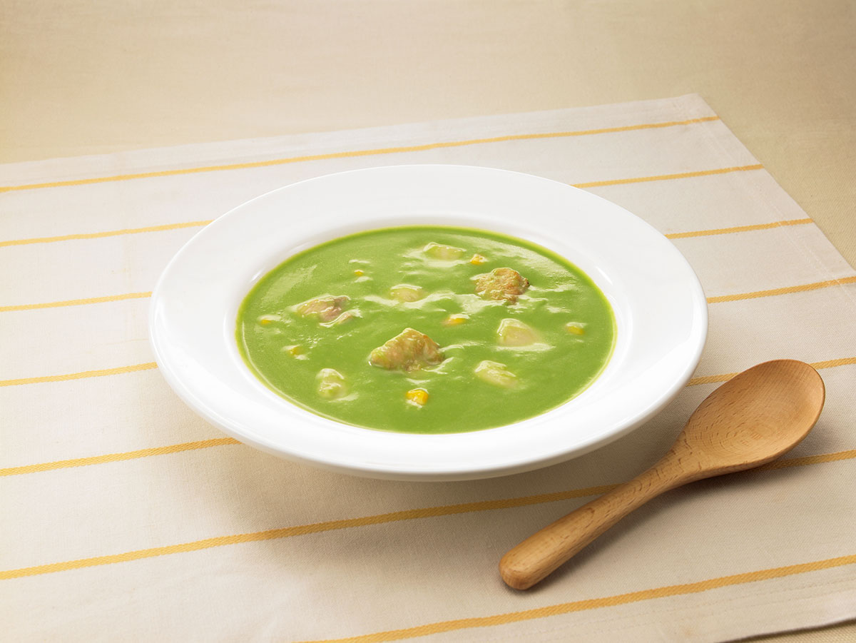 ケール野菜と鶏肉のクイックシチュー