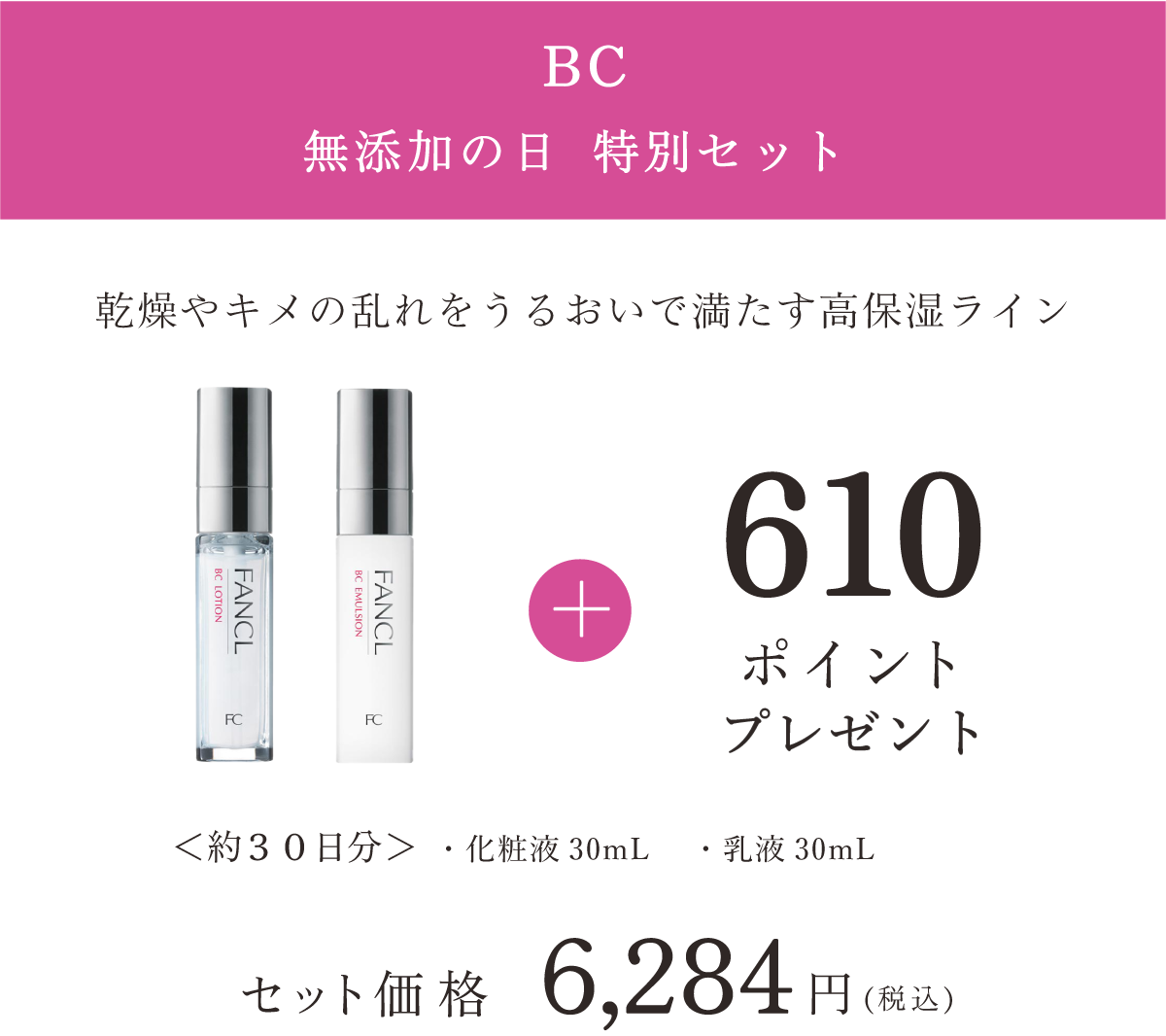 BC 無添加の日 特別セット