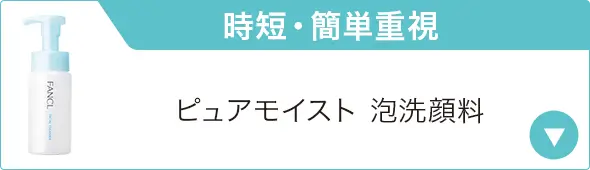 時短・簡単重視　ピュアモイスト 泡洗顔料