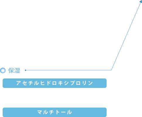 保湿　アセチルヒドロキシプロリン　マルチトール