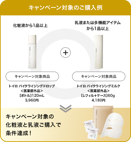 キャンペーン対象のご購入例