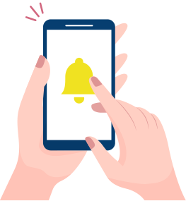 スマートフォンにて、FANCL メンバーズアプリのプッシュ許諾をONにする。
            クーポンやキャンペーンなどのお得な情報をお届けします♪