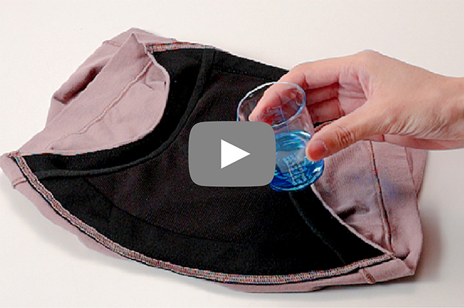 イラスト：気になるお手入れも、カンタン。