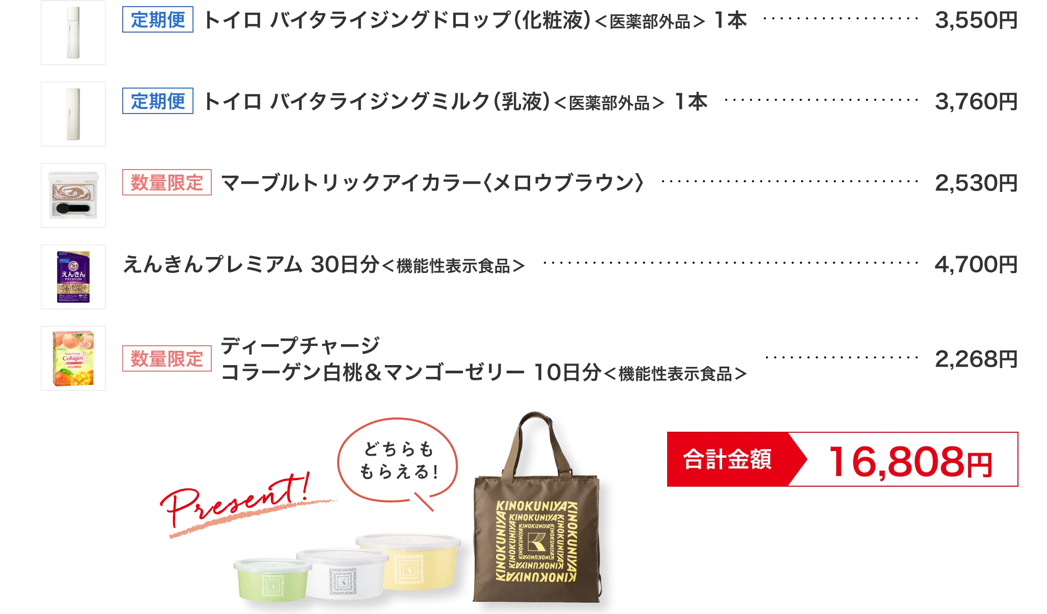 Plan2でのおすすめのご購入例