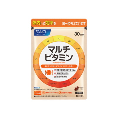 マルチビタミン 30粒 648円(税込)