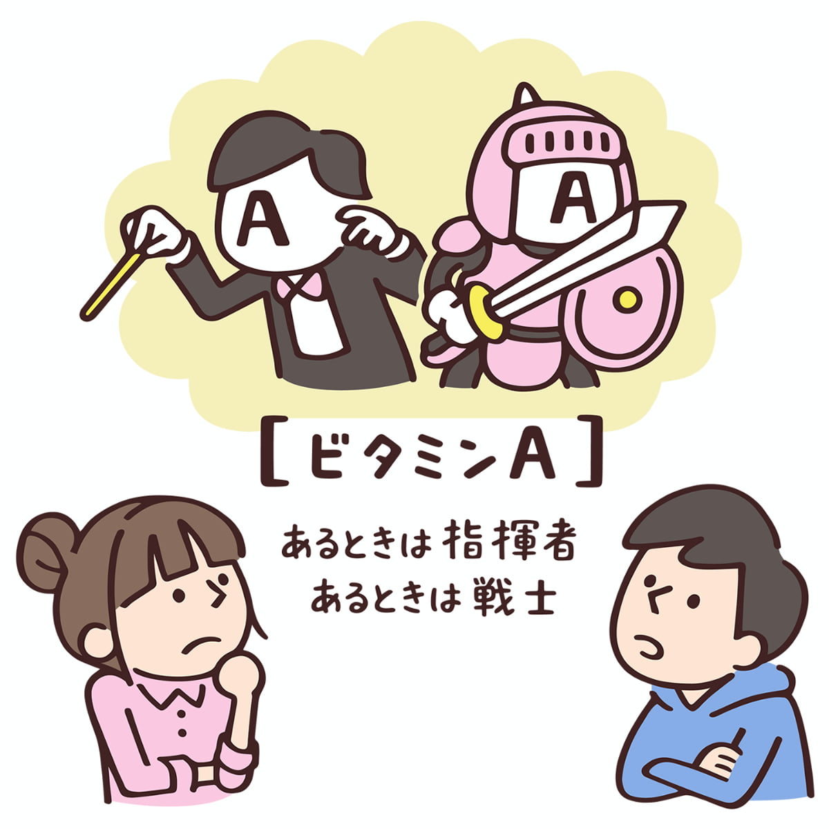 【ビタミンA】あるときは指揮者 あるときは戦士
