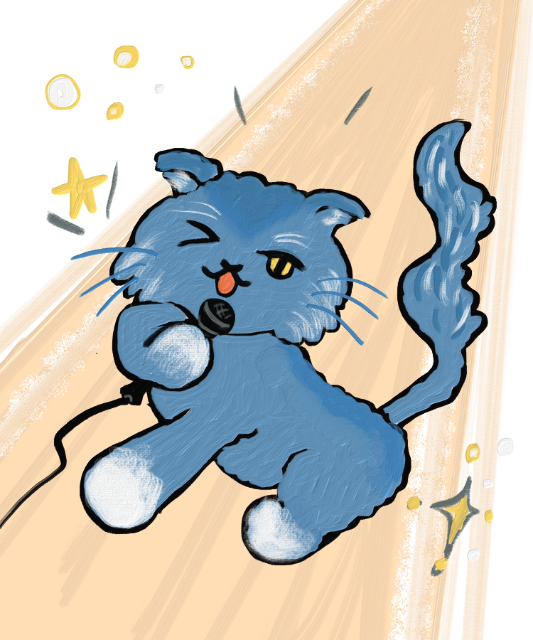 アクティブにゃん子