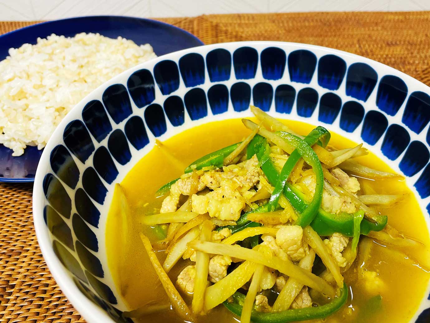 チンジャオロースープカレー