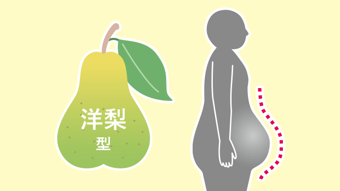 洋梨型