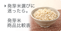 発芽米選びに迷っている方、必見！発芽米商品比較