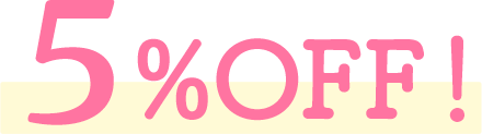 5%OFF
