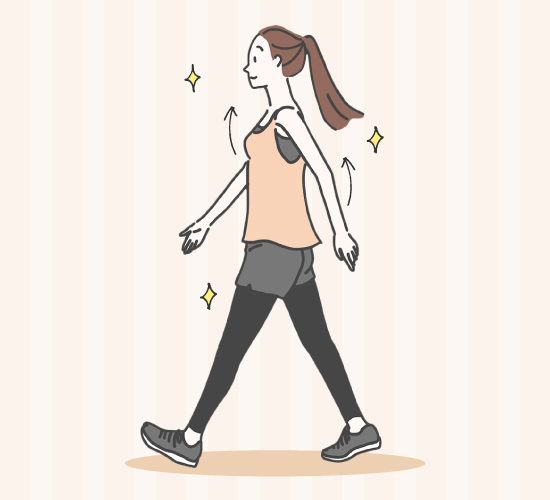 美姿勢ウォーキングレッスン 
～姿勢を整えて、歩き姿まで美しく～